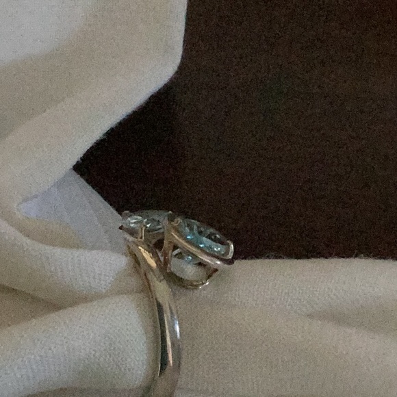 COPY - Two stone topaz ring - Picture 2 of 5